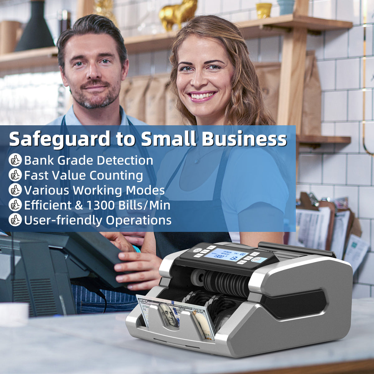 PONNOR K06 Money Counter Machine